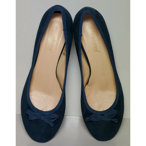 PRIMADONNA COLLECTION WOMEN'S EURO 39 BOW COLOR- BLUE JEAN NEW PD011340050MI - Picture 4 of 12